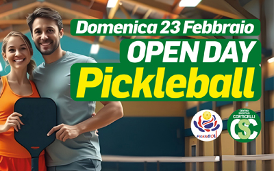 OPEN DAY PICKLEBALL (23 febbraio)