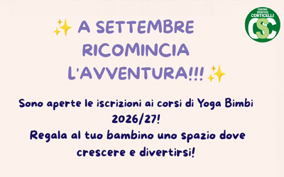 Corsi di Yoga Bimbi